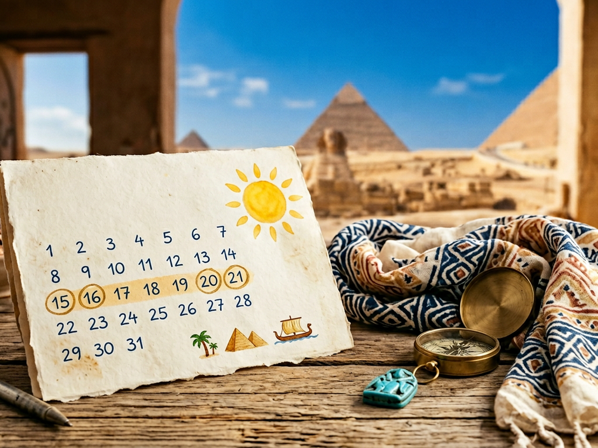Beste Reisezeit Ägypten